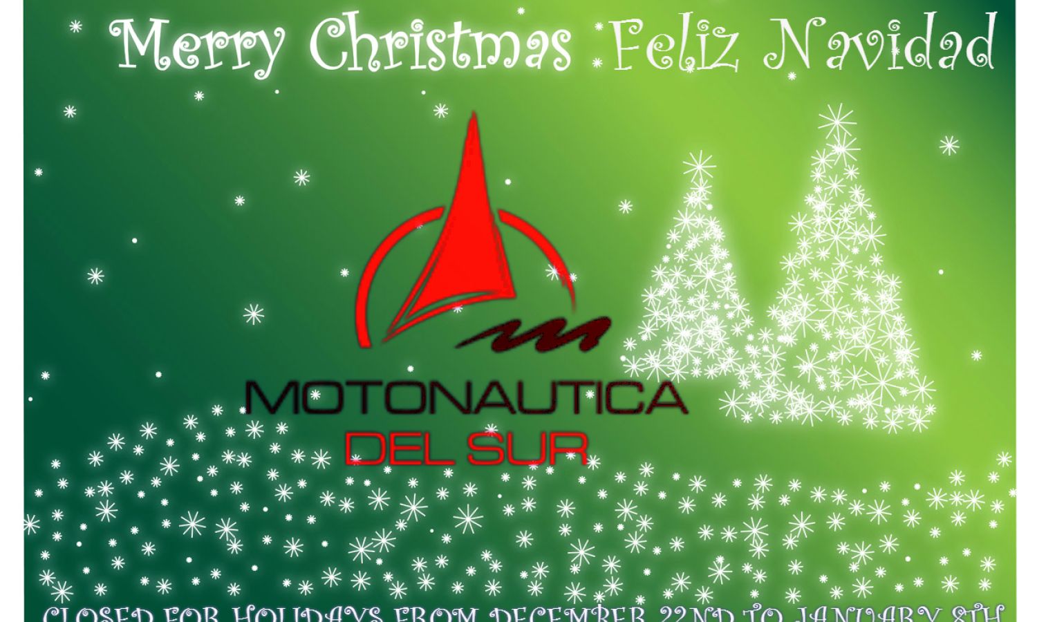 CERRADO POR VACACIONES DE NAVIDAD
